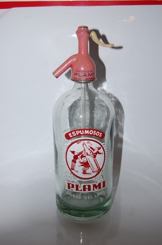 Vintage alte sodaflasche plami - vintage,