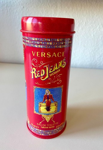 Versace red jeans - woman, eau