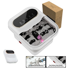 Fußsprudelbad Fußmassage Fußmassagegerät Fußbadewanne Massagegerät Faltbar