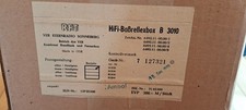 RFT VEB Sternradio Original Karton für B3010 DDR Boxen