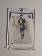 Topps PSG Team Set 22-23 Vitinha Auto Parallel Paris Saint-Germain Ultra Rare