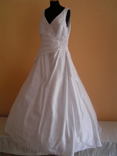 Weise brautkleid 42 weiß - 42,