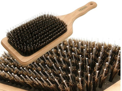 Große pneumatik paddle brush - große,