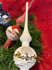 Christbaum-Spitze aus Glas