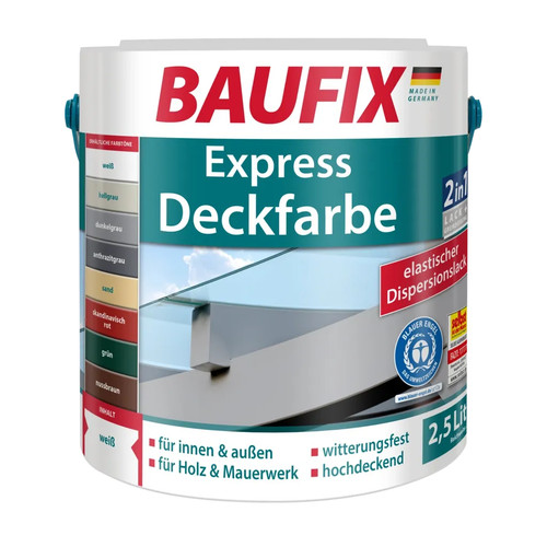 Express deckfarbe mittelgrau - deckfarbe,