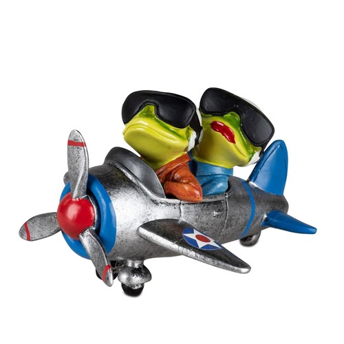 Dekofigur froschpaar mit - dekofigur,