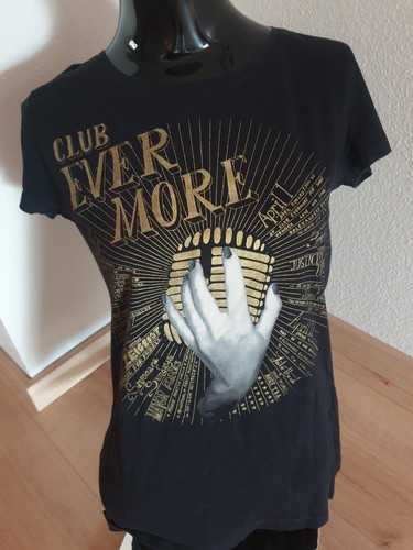 Shirt schwarz gold m - t-shirt,