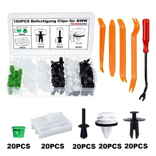 105tlg auto befestigung clips - auto,