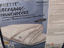 Daunen - Bettdecke von Irisette 155 x 220 cm, neuwertig NP € 199,- /