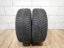 2x Allwetterreifen Falken EuroAll Season 195/55 R15 85H DOT0221 5,4 5,9 mm