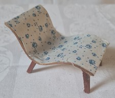 Puppenhaus Liegestuhl - Holz -