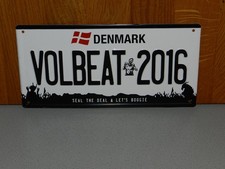 VOLBEAT 2016 Blechschild •