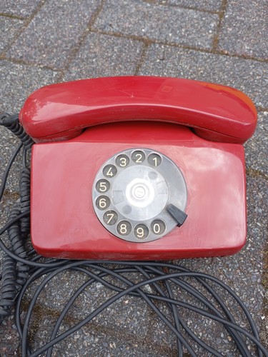Telefon mit wählscheibe post - telefon,
