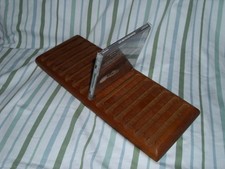 cd aufbewahrung Teak massiv aus Denmark danish Design organic für 14 Cd's