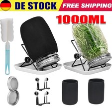 2x 1000 ML Sprossenglas Set