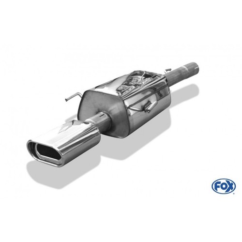 Fox sportauspuff 1x135x80mm - fox,