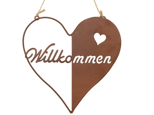 Metall herz willkommen zum - metall,