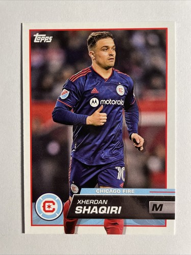 Topps mls xherdan - mls, 52