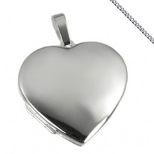 Medallion heart large amulet