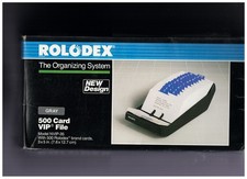 Rolodex Karteibox mit 5oo Card
