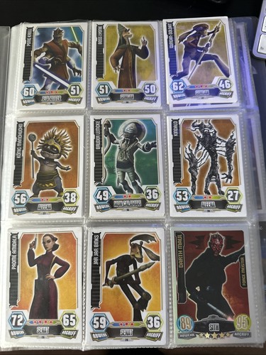 Star wars karten 2012 match - star,