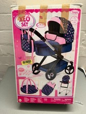 Bayer Design Kombi-Puppenwagen