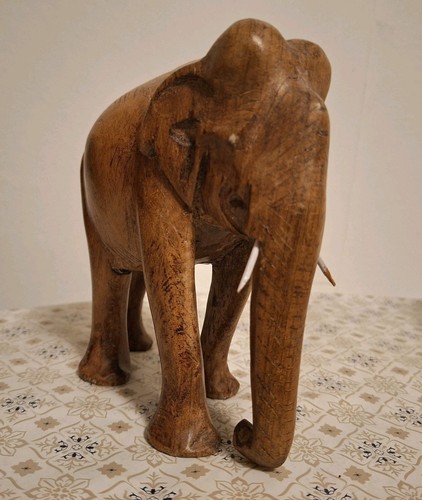 Elefant holz geschnitzt - holz,, ca