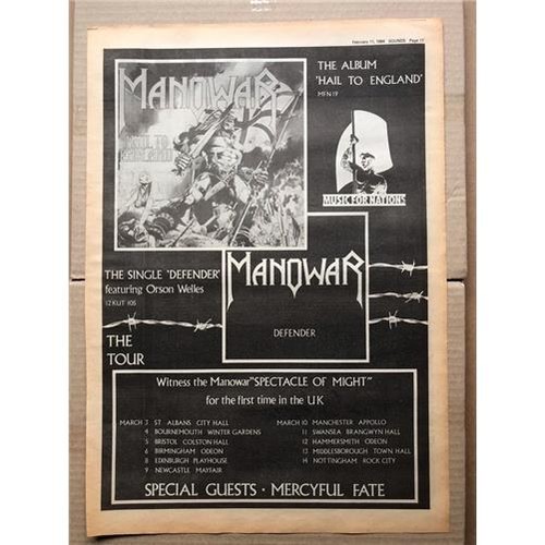 Manowar hail england - manowar,