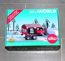 Siku World 5601 Starter Set Farmer mit Traktor Massey Frontlader + Anhänger OVP 