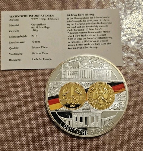 Bullionmedaille dm 2001 - -, 1