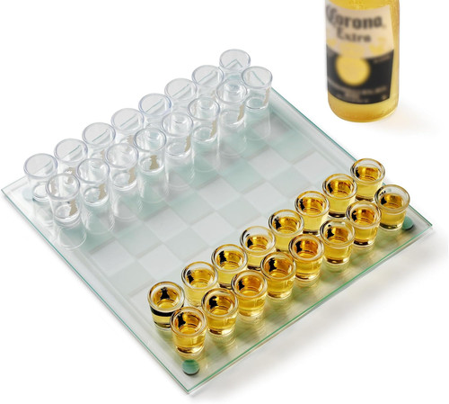 Shot glass schachspiel - glass,