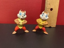 Disney Heimo Figuren Chip und Chap 2 Figuren 70er Jahre