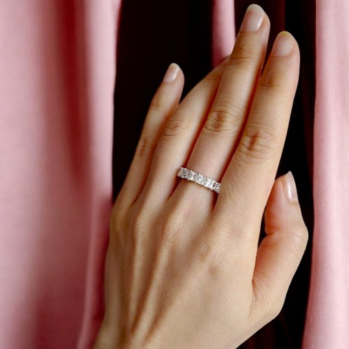 Princess schliff 18k - princess-schliff, weißgold