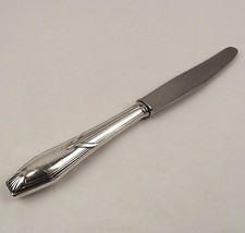 Clarfeld & Springmeyer Jugendstil Speisemesser L 24,7 cm in 60er Silber um 1910