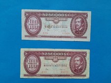 2 x 100 Forint Ungarn /