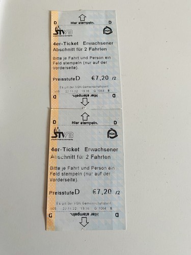 Ticket bamberg im - 4-er,