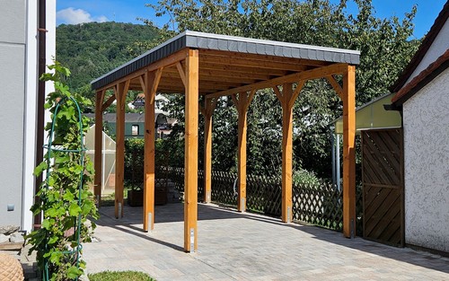 Carport für wohnmobil 3x6 - für,