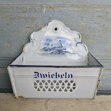 C5166 Emaille Wandbehälter