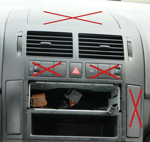 Polo mittelkonsole - vw, 9n