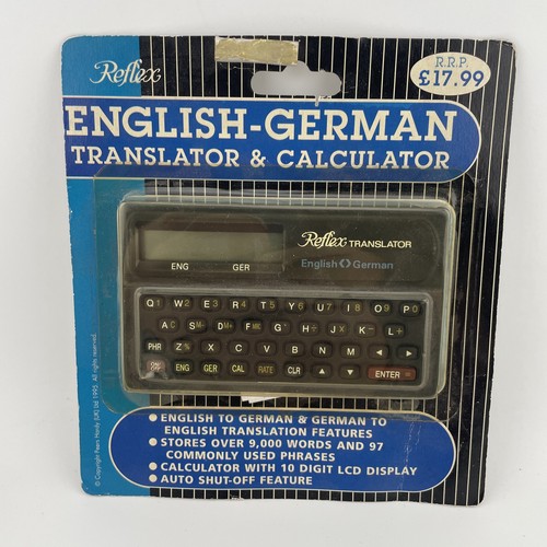 Reflex vintage englisch - reflex,