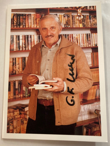Autogrammkarte unger - g.,