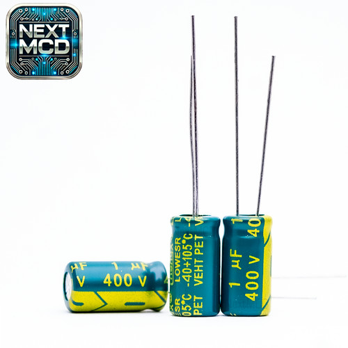 10x 1uf 400v - , radial
