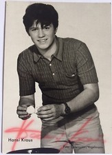 Hansi Kraus signiert Lümmel Pauker Film Original Unterschrift Signatur Autogramm