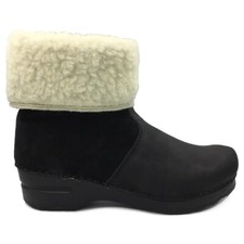 Sanita Clearance 'Courtney' Lined Winter Clog Boots (Art:457094) - Hölzern