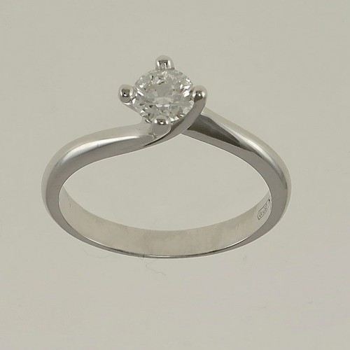 Solitär diamantring 40 - solitär-diamantring,, ct