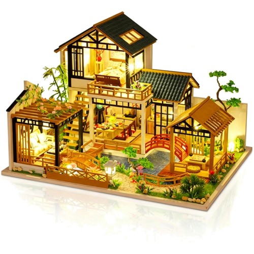 Diy miniatur puppenhaus kit - diy,