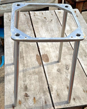 DDR Hocker ALU Metallgestell Schraubfüsse - Metallgestell Alu Vintage