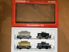 Fleischmann Kesselwagen Set 94 5802, Spur H0, Gleichstrom, DB Epoche 3