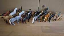Playmobil Zubehör Ersatzteile Pferde Tiere Esel Jungpferde Fohlen weiß braun