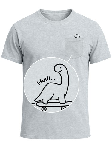 Herren shirt mit brusttasche - mit,